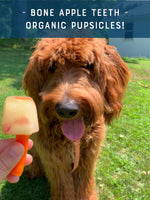 Organic Pupsicle Recipe: Bone Apple Teeth!